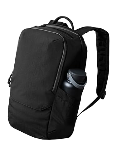 ALPAKA Elements Backpack Pro 24L Laptop Backpack Black | Fits 16-inch Laptop with Dual Bottle Pockets, Weather-Resistant Fabric Axoflux 400D, Travel Backpack for Men Work College - color: Black