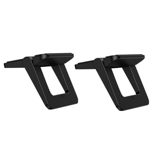 ARTIBETTER 2pcs Foldable Mini Laptop Holder Stand, Portable Desktop Laptop Riser with Ventilated Cooling, Compact Notebook Computer Stand for Office and Home Use
