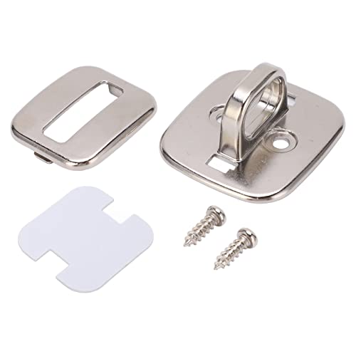 GLOGLOW Computer Security Cable Anchor, Zinc Alloy Base for Laptop Locking, AntiTheft, Easy Installation for Desktop and Table Legs