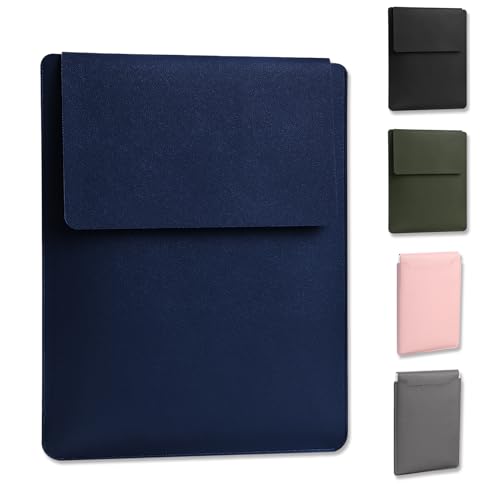 13.3-14 Inch Laptop Sleeve - Thin & Padded Case Compatible with 14" (2022), 13.3" (2015) Models | Portable Blue Protective Sleeve (Blue, 13.3-14 Inch) - color: Blue