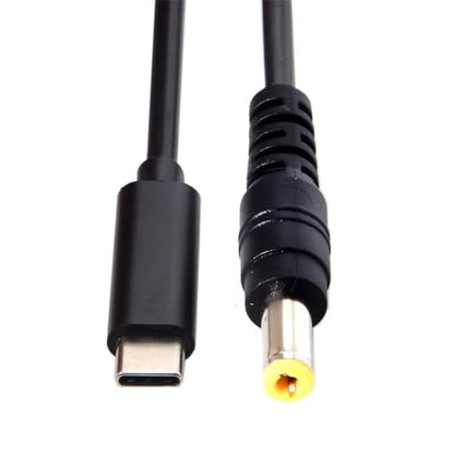 Type C USB-C Input to DC 5.5 * 2.5mm Power PD Charge Cable for Laptop Notebook - style: 65W DC5.5X2.5MM