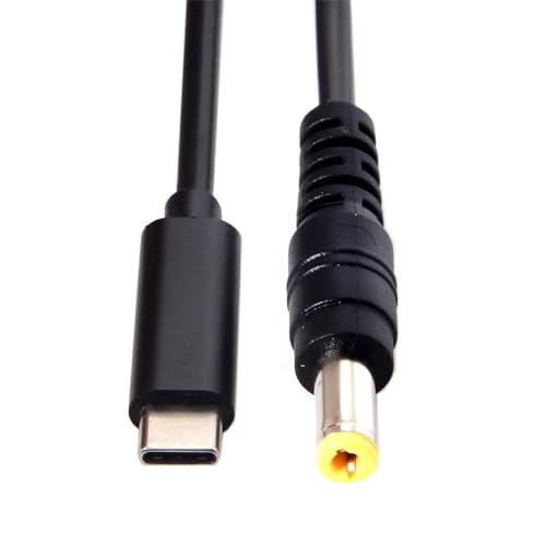Type C USB-C Input to DC 5.5 * 2.5mm Power PD Charge Cable for Laptop Notebook - style: 65W DC5.5X2.5MM