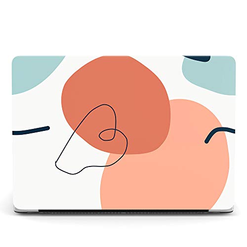 Protective Case Compatible with MacBook Pro 13 inch with CD-ROM Model: A1278(Old Version 2012/2011/2010/2009/2008), Plastic Hard Shell Case Cover & Keyboard Cover Skin - Pink Geometry - color: Pink Geometry, size: A1278(Pro 13 w/CD-ROM 2008-2012)