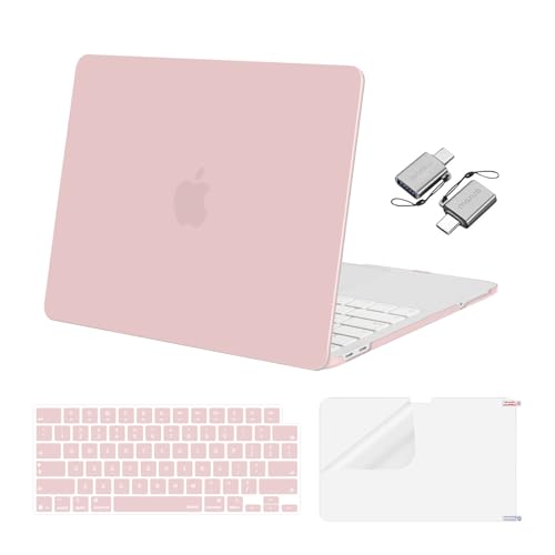 MOSISO Compatible with MacBook Neo Case 13 inch 2026 A3404, Baby Pink | Crack & Scratch Resistant Cover Protective Ultra-Thin Hard Shell & Keyboard Cover & Screen Film & Type C - color: Baby Pink