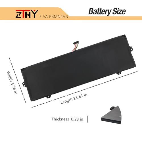 AA-PBMN4VN Battery Replacement for Samsung Galaxy Book Pro 360 15 15.6” | NP950XDB NP950XDB-KA1US NP950XDB-KB1US NP950XDB-KC5US NP950XDB-KC3US NP950QDB NP950QDB-KB1US NP950QED NP950QED-KB1US 68Wh