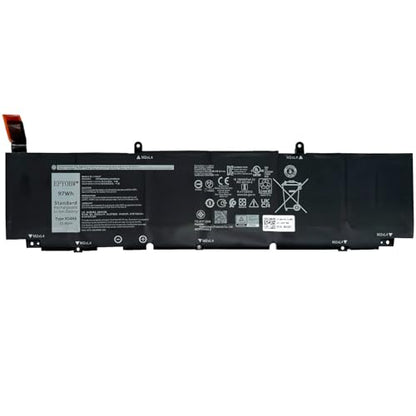XG4K6 Laptop Battery 97Wh 8071mAh 11.4V Series XG4K6 001RR3 01RR3 | Compatible with Dell XPS 17 9700 9710 9720 9730 / Precision 5750 5760 5770 Series 0YY3V KRDHV 3ICP7/54/65-2
