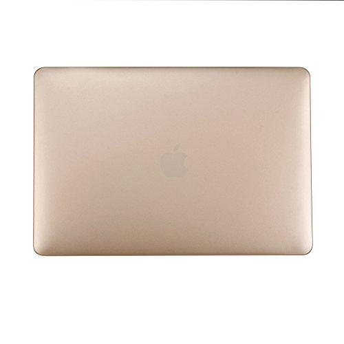 Se7enline for MacBook Pro 13 inch Case M2/M1 2026-2020 A2338,Gold | Hard Shell Laptop Case Washable Keyboard Cover Skin Anti-Scratch Anti-Drop Heat Dissipation Full Port Access Slim Lightweight - color: Gold