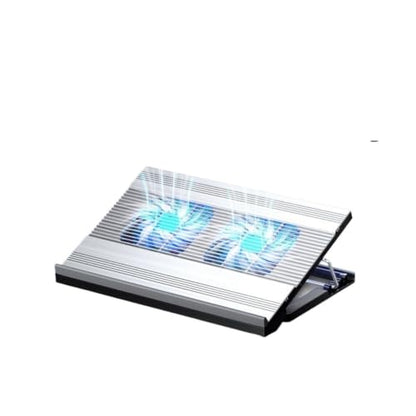 Gaming Laptop Air-Cooled Cooling Pad Stand Dual Fans Support for 17 Inch Tablet Notebook Universal Portable Lifting Bracket(SR) - color: SR