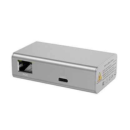 PoE+ to USBC Power Delivery Compatible with Tablet Computers Like iPad Pro Gen 3, Microsoft Surface Go, Google Pixel, and More (USB-C Power Compatible w/iPad Pro) (Gigabit Power + Data 2) - size: Gigabit Power + Data 2