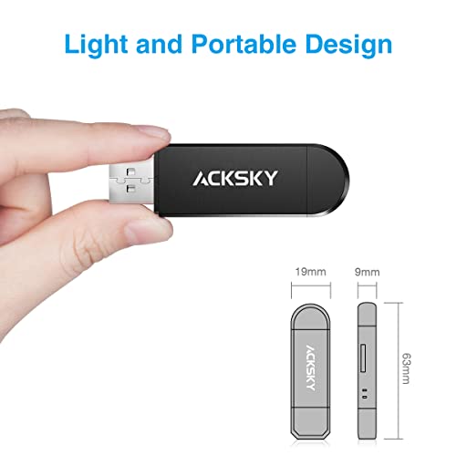 USB C SD Card Reader & USB 3.0 Micro SD Adapter, High-Speed Memory Card Reader for SD/Micro SD/SDHC/SDXC/MMC, Type-C SD Card Reader Compatible with MacBook/PC/Android/Camera/Laptop
