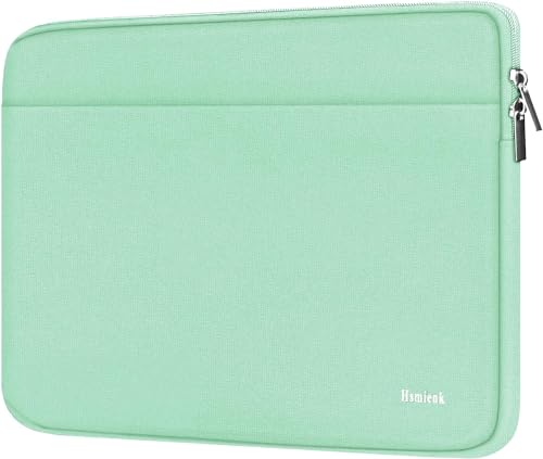 Laptop Sleeve 14 inch, Shockproof Protective Notebook Cover Bag with Accessory Pocket, Durable Carrying Laptop Case Compatible for MacBook HP Lenovo Dell Asus Acer, Light Blue - color: Light Blue, size: 14 Inch