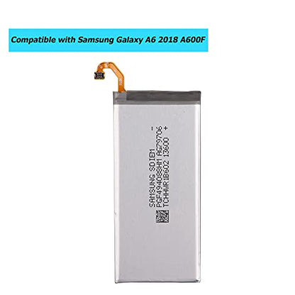 EB-BJ800ABE Replacement Battery Compatible with Samsung Galaxy A6 2018 A600F J6 2018 SM-J600F with Toolkit