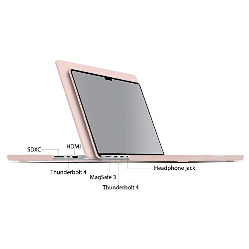 IBENZER Compatible with MacBook Pro 14 Inch Case 2026 2025 2024 2023 2022 M5 M4 M3 M2 M1 A3434 A3112 A3185 A3401 A2918 A2992 A2779 A2442 Mac Pro/Max,HardShellCase&KeyboardCover,Sakura,T14SKPK+1 - color: Sakura Pink, size: For Macbook Pro 14" with Touch ID