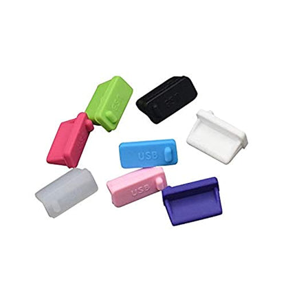 10PCS Universal Computer Anti Dust Stopper/Plug, General Laptops Soft Silicone Dustproof Cover, Notebook Laptop PC Computer Accessories, Anti-dust Stopper-USB3.0 Black Silicone - color: USB3.0 Black Silicone