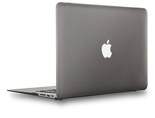 UESWILL Compatible with Smooth Matte Hard Shell Case Cover for MacBook Air 11 inch (Model A1370 / A1465), Gray - color: Gray, size: MacBook Air 11"