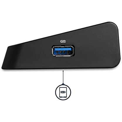 StarTech USB-A Dual Monitor Dock, HDMI & 4K DP, 4x USB-A, Ethernet, TAA | DisplayLink for Windows, macOS, ChromeOS; single DP 4K 30Hz or HDMI 2560x1440, always-on charging, headset, Kensington slot - size: Dual Monitor, style: DP 4K | HDMI | 4 x USB 3.0