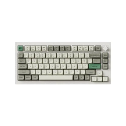 Q1 Max Custom Mechanical Keyboard | QMK VIA Programmable, Jupiter Mechanical Switches, Vivid RGB Backlight, Premium Double Shot Keycaps(Red,Carbon Black) - color: Carbon Black, size: Red