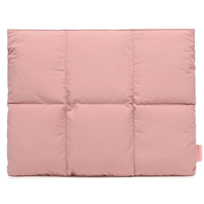 Puffy Laptop Sleeve 15 inch 16 inc, Pink | Pillow Shape Laptop Sleeve, Compatible MacBook Air 15 in M4 2025 & MacBook Pro 15/16 in M1 M2 M3 M4 M5 2024 - color: Pink, size: For 15"-16" MBA/MAP M4 M3 M2 M1