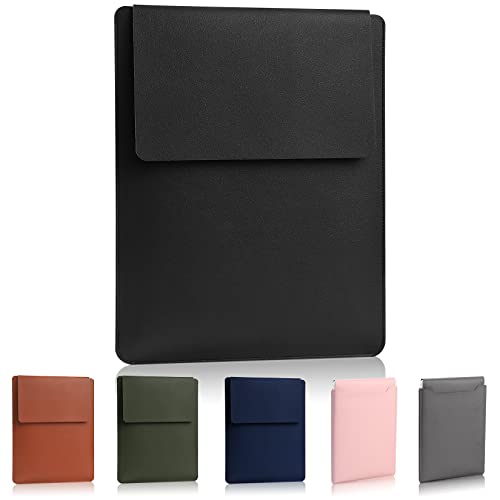Compatible with Apple 14/13.3 inch Laptop Sleeve, Padded Case, Portable Bag - Black - color: black