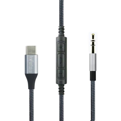NewFantasia USB C to 3.5mm Audio Cable Compatible with Skullcandy Hesh Crusher Headphone, Remote Volume Mic Compatible with iPhone 17/ Air /16/15/iPad