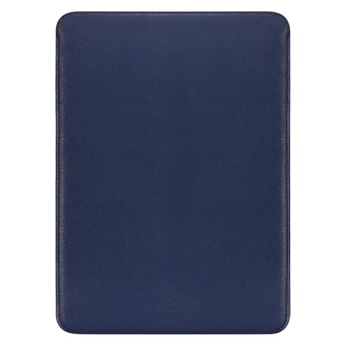 Comfyable Laptop Sleeve 13 Inch Precisely Compatible with MacBook Air M5 2026 & MacBook Pro/Neo A18, Faux Leather Cover Case, Midnight Blue - color: Midnight Blue, size: For 13" MacBook Pro & Air & Neo