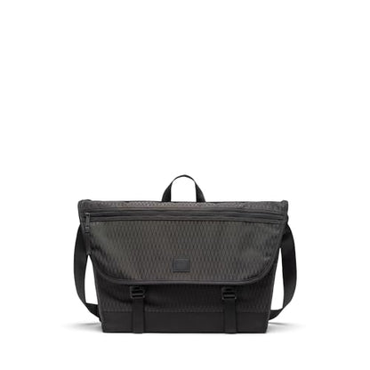 Herschel Supply Co. Cove Messenger - color: Black Diamond/Black, size: Small - 7.5L