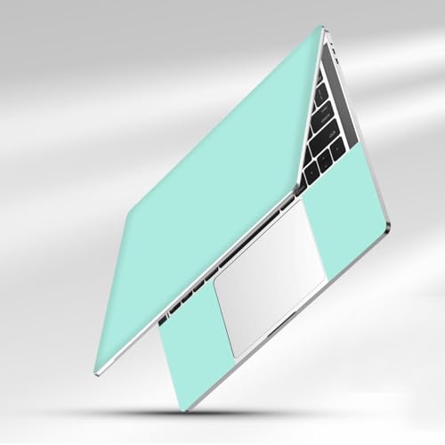 12.1 13 13.3 14 15.4 15.6 Inch Laptop Skin Decal, Laptop Skins Stickers for Notebook PC, Universal Reusable Vinyl Laptop Cover Sticker, Waterproof Art Decal Protector I Mint Green - color: Mint Green