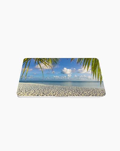 Laptop Skin Sticker Cover Decal Beach Designs - Universal Size - Fits All laptops up to a 16” Diagonal Size | Easy to Apply, Remove and Change Styles (Sandy Beach) - style: Sandy Beach