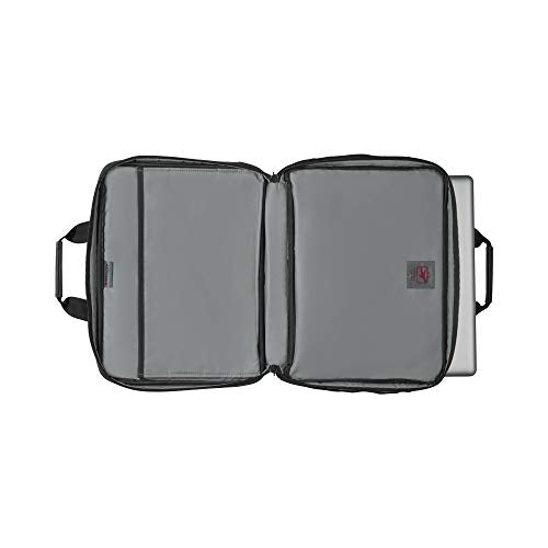 Wenger WA-7652-14F00 Legacy 16" Double Gusset Laptop Case, Black/Gray
