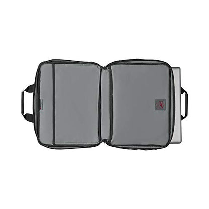 Wenger WA-7652-14F00 Legacy 16" Double Gusset Laptop Case, Black/Gray