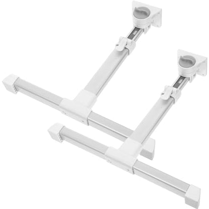 OSALADI 1set Folding Desk Legs for Bed and Worktables Adjustable Height for Student Desks Sofa Tables and Home Use