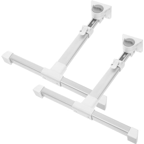 OSALADI 1set Folding Desk Legs for Bed and Worktables Adjustable Height for Student Desks Sofa Tables and Home Use