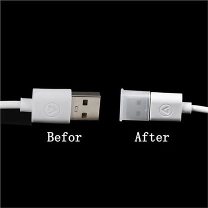 USB Cover Cap 100pcs USB Male Anti-Dust Plug Stopper Cap Cover - Waterproof & Dustproof Protector for Electronics(Black) - color: BLACK