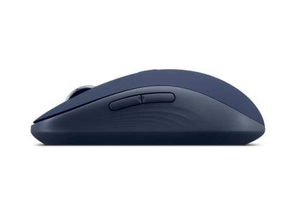 Lenovo Yoga Bluetooth Silent Mouse, 3 Level DPI Adjustment, 36 Month Battery Life, Bluetooth 5.3, 3 Device Paring, Whisper Quiet, Programmable Buttons, Smooth Finish, Cosmic Blue - color: Cosmic Blue