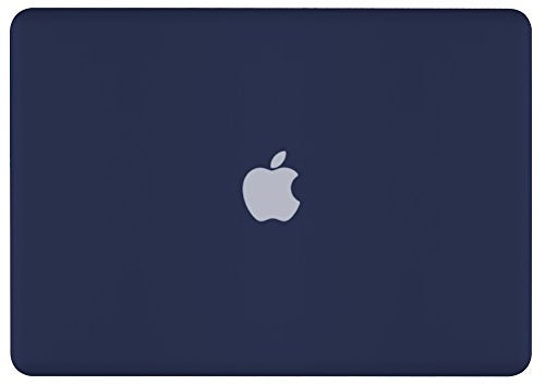 UESWILL Matte Hard Case Compatible with MacBook Pro (Retina, 13-inch, Early 2015/2014/2013/Late 2012), Model A1502 and A1425, NO CD ROM, NO Touch Bar + Microfibre Cleaning Cloth, Navy Blue - color: Navy Blue, size: MacBook Pro 13" Retina A1502/A1425