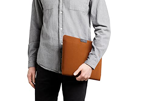 Bellroy Laptop Sleeve (Fits 14 Inch Laptop or MacBook, Slim Protective Case with Magnetic Closure) - Bronze - color: Bronze