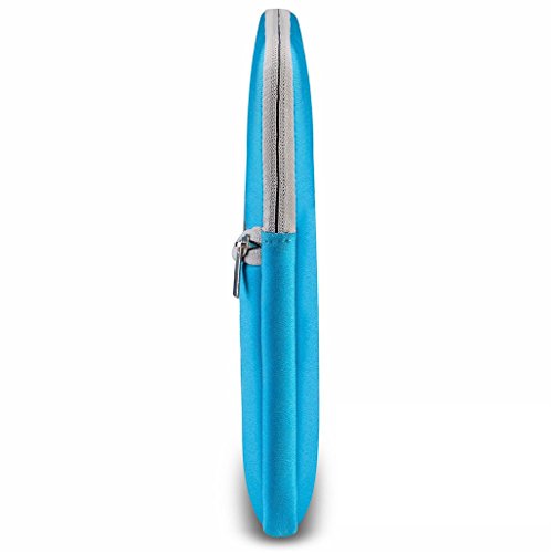 UESWILL Neoprene Soft Sleeve Bag Briefcase Compatible with MacBook Air 11.6 inch/MacBook 12-inch /11-12 inch Ultrabook Chromebook Notebook Netbook Computer Tablet,(Blue) - color: Blue, size: 11-11.6-12 inches