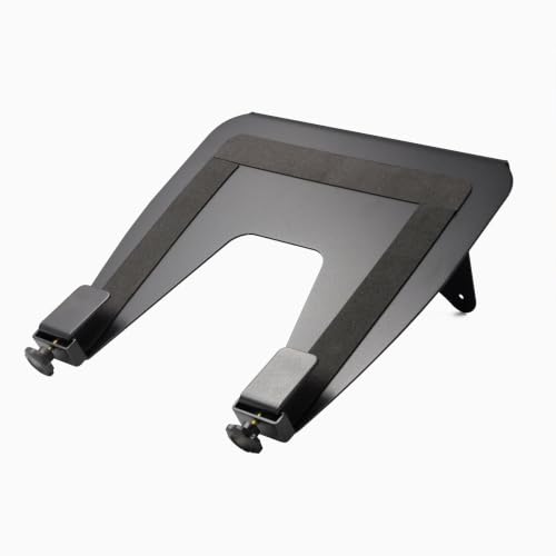 Desky Universal Laptop Mount - Adjustable VESA-Compatible Holder - Black - color: Black