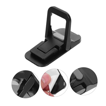 KALLORY 1Pair Ergonomic Laptop Stand with Invisible Adhesion Compact Lightweight Design for Improved Posture Supports Various Laptop for Workspace Organization and Cooling