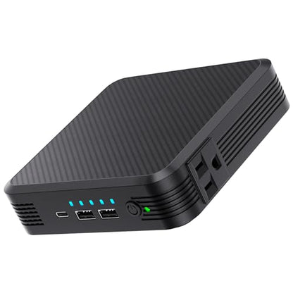 Portable Laptop Power Bank 100W AC Outlet, 72Wh/20000mAh with 65W PD USB C Portable Laptop Charger, External Battery Pack for MacBook, Notebooks, Laptops