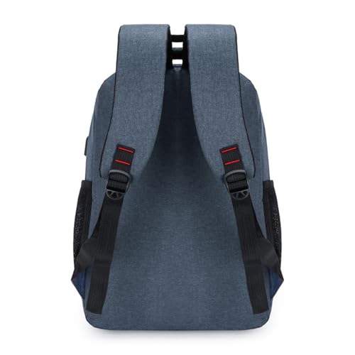 Large Capacity Multi Pocket Laptop Backpack Built With USB Charging Port Waterproof Anti Theft Business Travel Durable College Backpacks for Men Women Commute Work Vacation Trip Red - color: Red