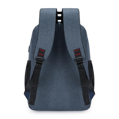 Large Capacity Multi Pocket Laptop Backpack Built With USB Charging Port Waterproof Anti Theft Business Travel Durable College Backpacks for Men Women Commute Work Vacation Trip Red - color: Red