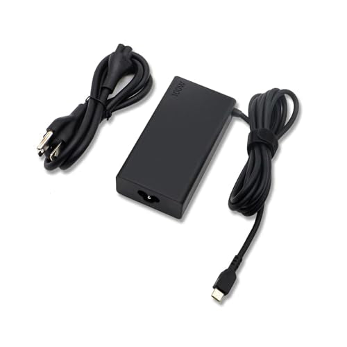 100W 20V 5A Type C Laptop Charger for Lenovo Yoga Slim 7 Pro, IdeaPad 5 Pro16 ThinkPad 15 16 X280, Compatible P/N: ADL100YLC3A 5A11J62105 SA11D52396 Power Supply Adapter