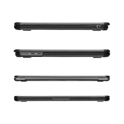 MOSISO Compatible with MacBook Air 15 inch Case M5 2026 M4 M3 M2 2025-2023 | A3448 A3241 A3114 A2941,Anti-Cracking,Heavy Duty Shock-Absorbing Hard Shell Case with TPU Bumper&Keyboard Cover, Black - color: Black