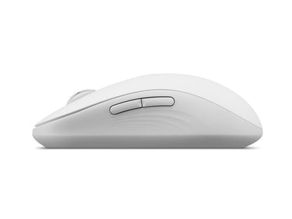 Lenovo Yoga Bluetooth Silent Mouse, 3 Level DPI Adjustment, 36 Month Battery Life, Bluetooth 5.3, 3 Device Paring, Whisper Quiet, Programmable Buttons, Smooth Finish, Seashell - color: Seashell