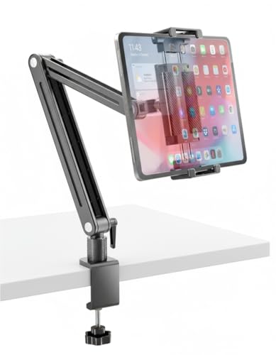 Stand for Portable Monitor Arm Holder - All Aluminum Design with Ultra-Stability and High Load-Bearing Capacity - size: Up to 18.4"