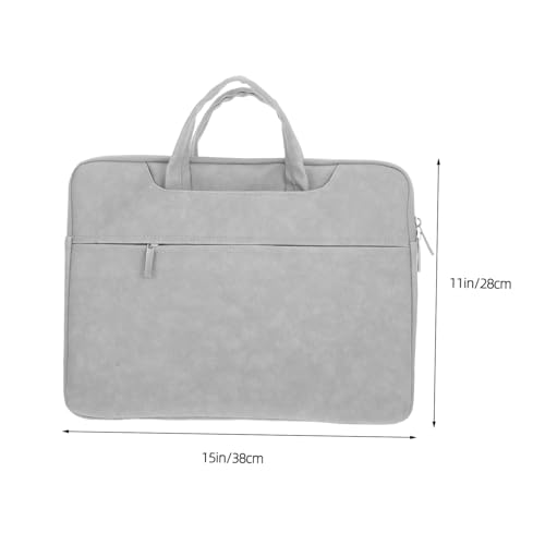 Laptop Sleeve Case for Notebooks Pu Protective Travel Bag with Front Pocket Lightweight Design for Business College and Office Use