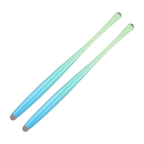 PATIKIL 2Pcs Slim Waist Stylus Pens for Touch Screen, High Sensitivity Universal Pen Capacitive Digital Pens Touchscreen Stylus for Phone Tablets Laptop Touch Screen, Blue/Green - color: Blue/Green