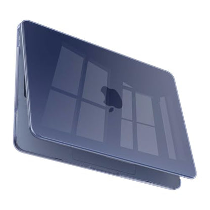 Case Compatible with MacBook Neo 13 inch Laptop 2026 (Model A3404), Scratch Resistant Protective Hard Shell Cover, Crystal Indigo - color: Crystal Indigo