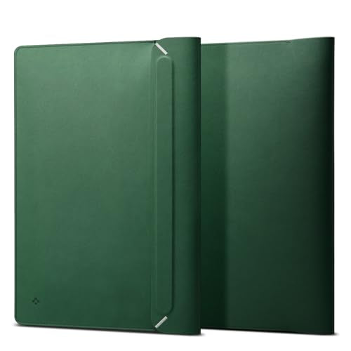 Spigen Valentinus Protective Laptop Sleeve, 16-Inch MacBook | For MacBook Pro/Air M1-M5 Chips (2021-2026) - Jeju Green - color: JeJu Green, size: 16-inch